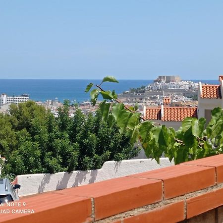Charmant Appartement Avec Vue Sur Le Chateau De เพนิสโคลา ภายนอก รูปภาพ