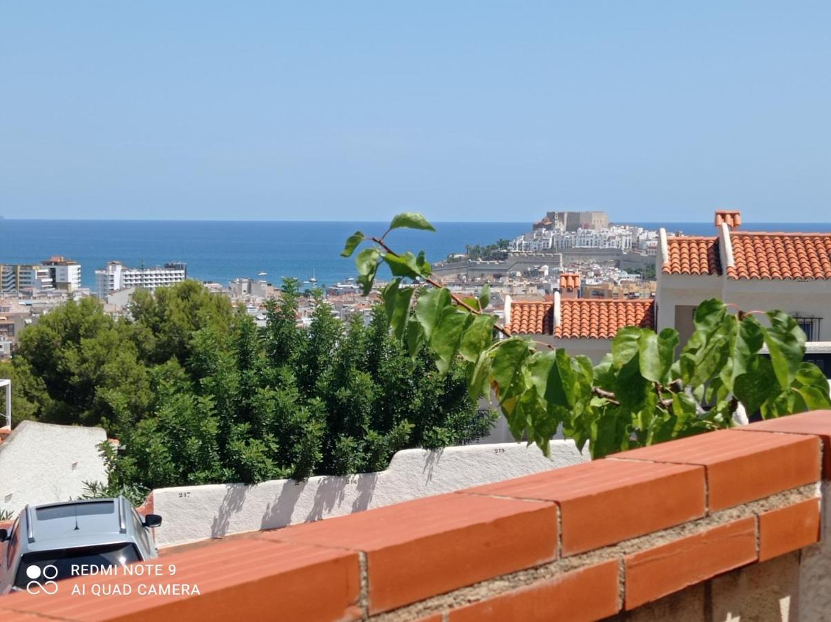 Charmant Appartement Avec Vue Sur Le Chateau De เพนิสโคลา ภายนอก รูปภาพ