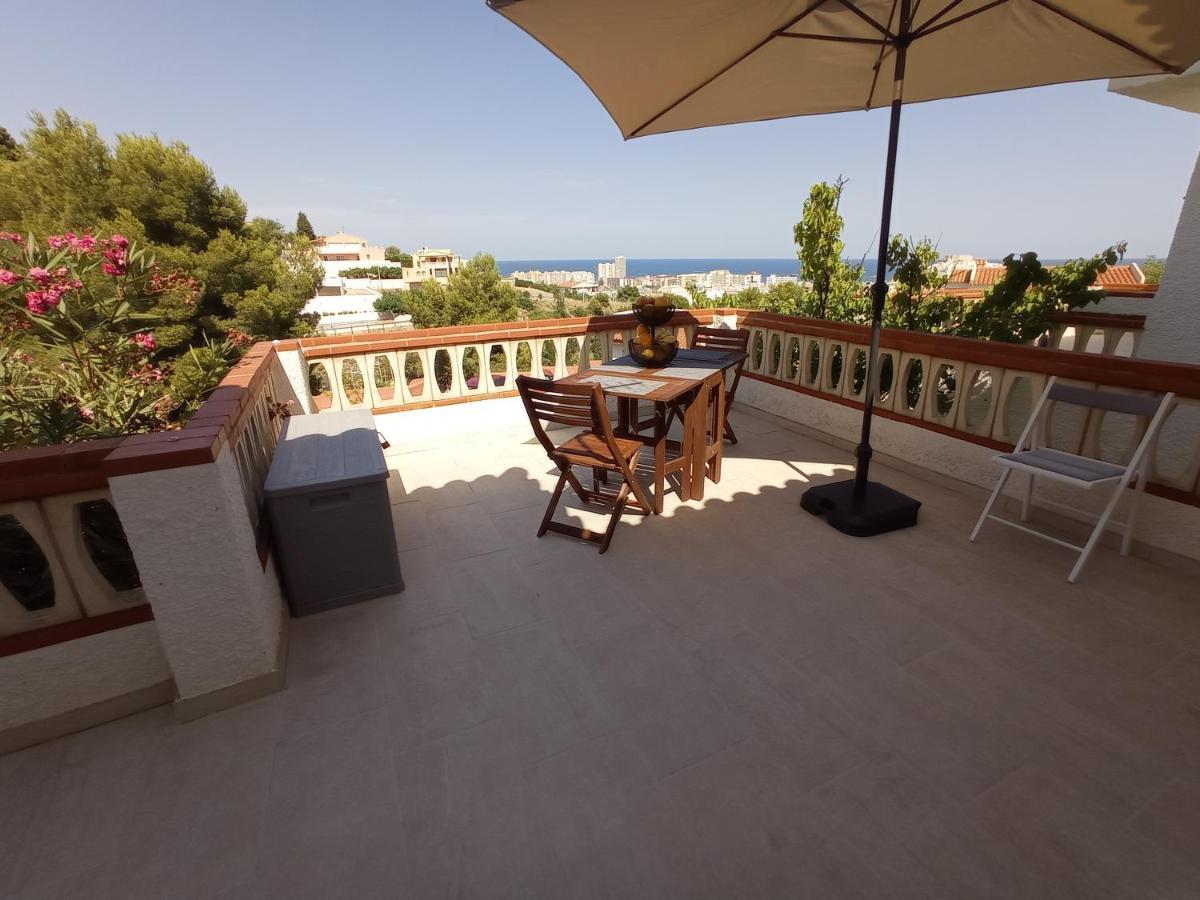 Charmant Appartement Avec Vue Sur Le Chateau De เพนิสโคลา ภายนอก รูปภาพ